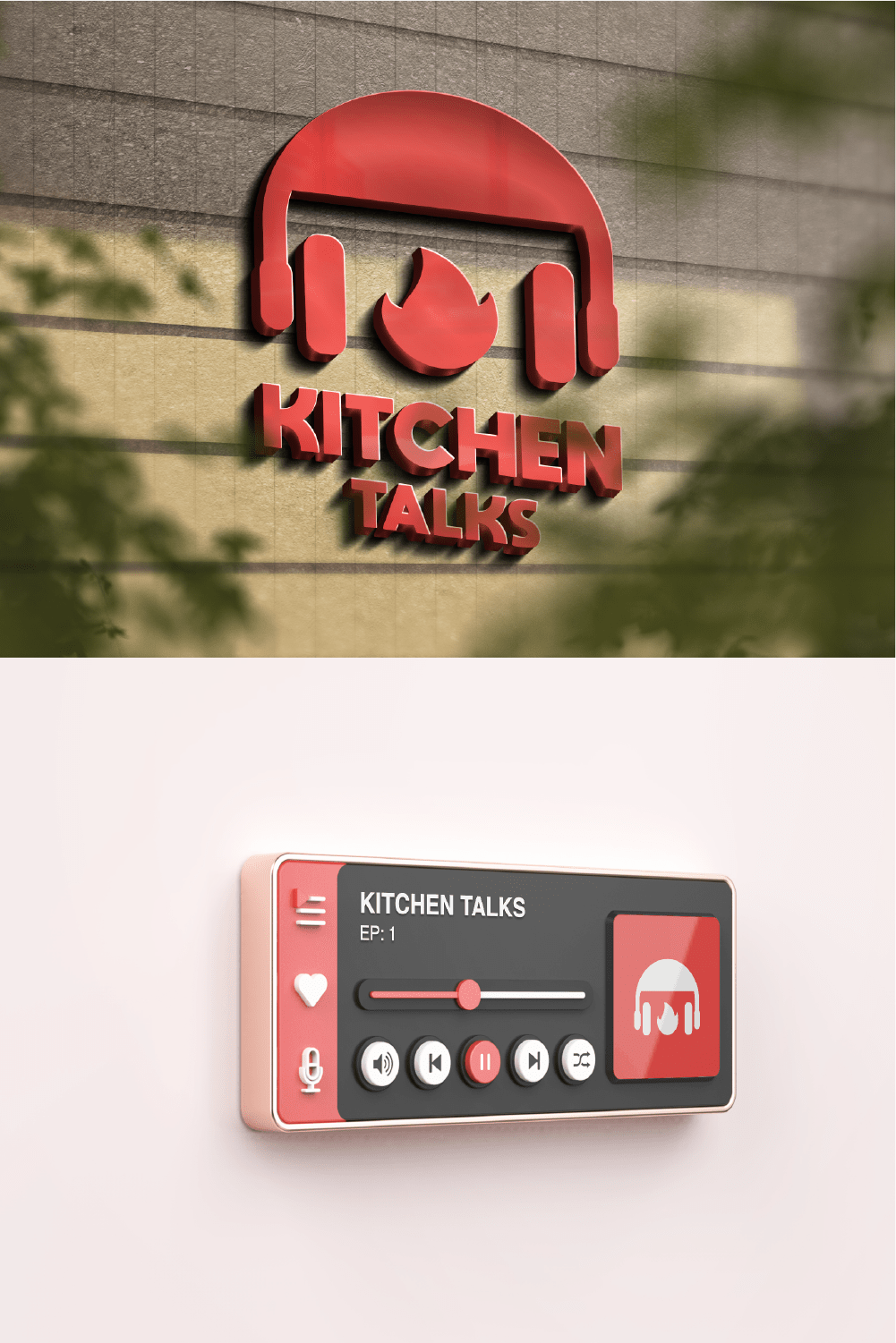 Kitchen Talk Logo templates