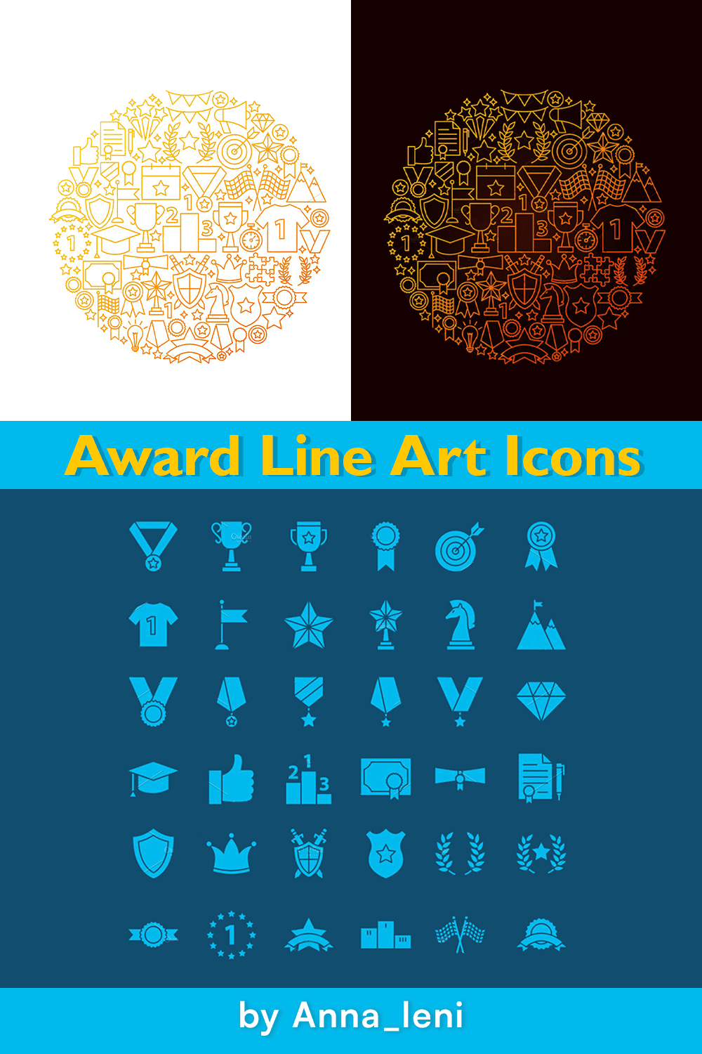 award line art icons pinterest