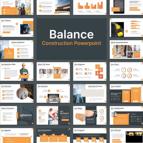 Balance - Construction Powerpoint.
