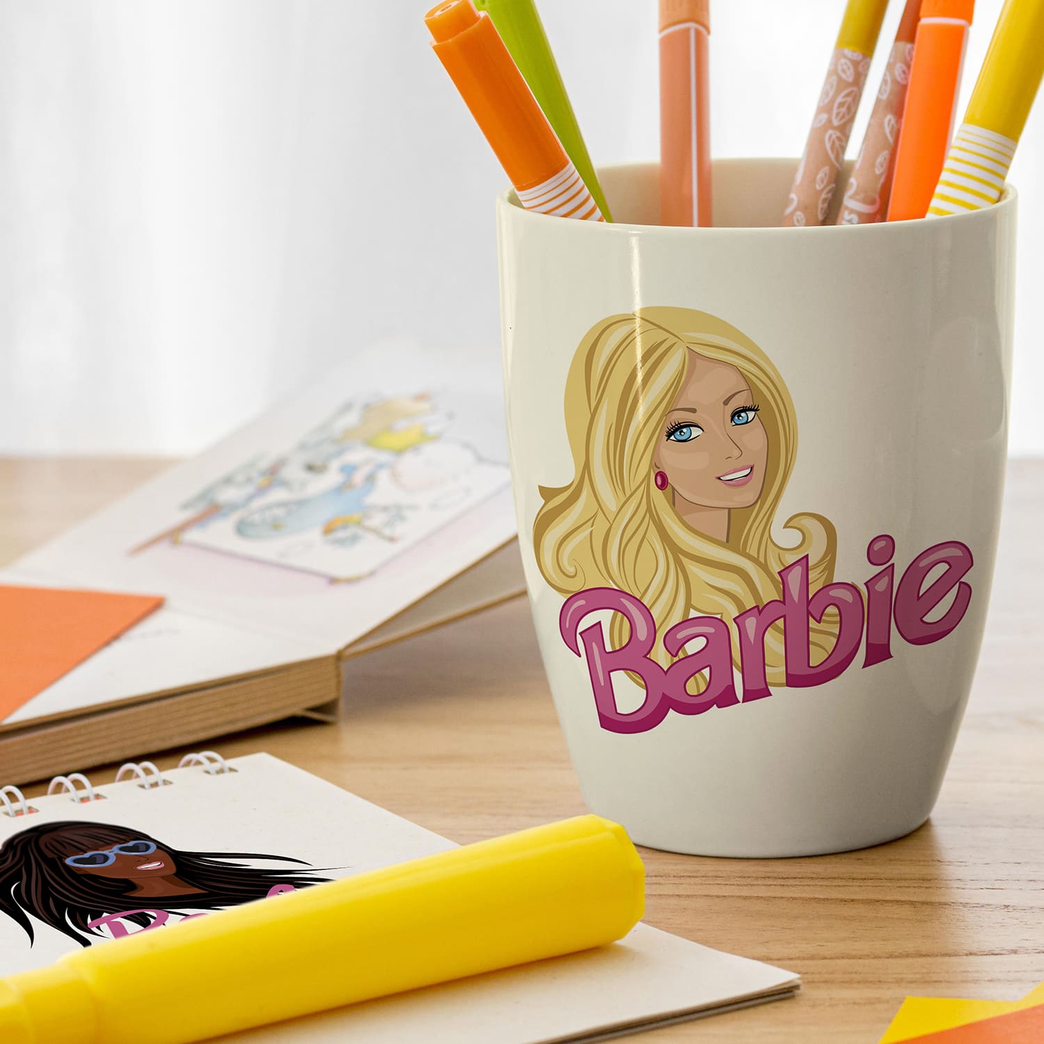 barbie head svg cover.