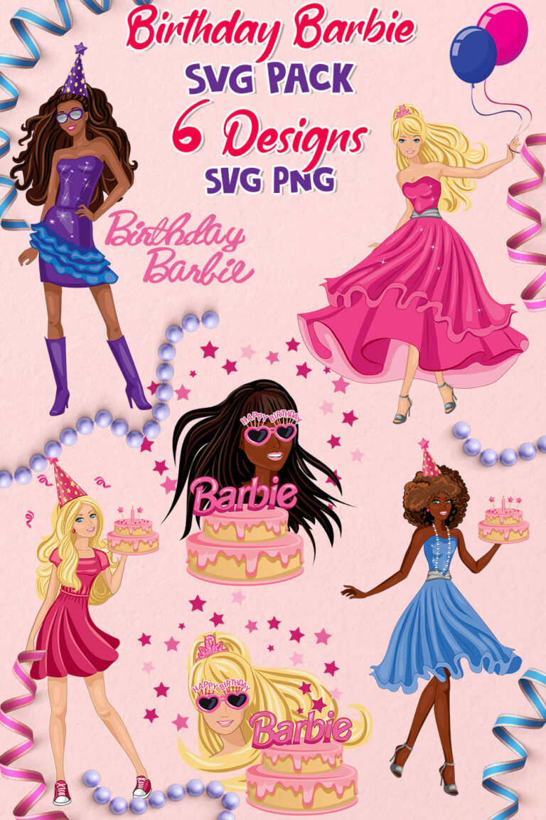 Birthday Barbie SVG – MasterBundles