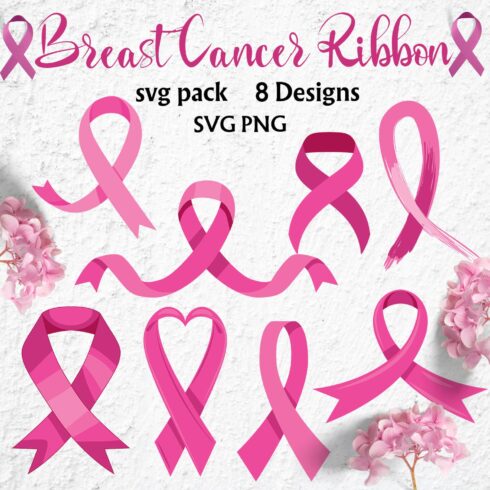 breast cancer ribbon svg.