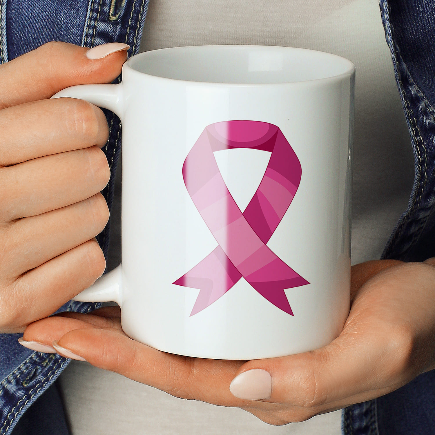 breast cancer ribbon svg cover.