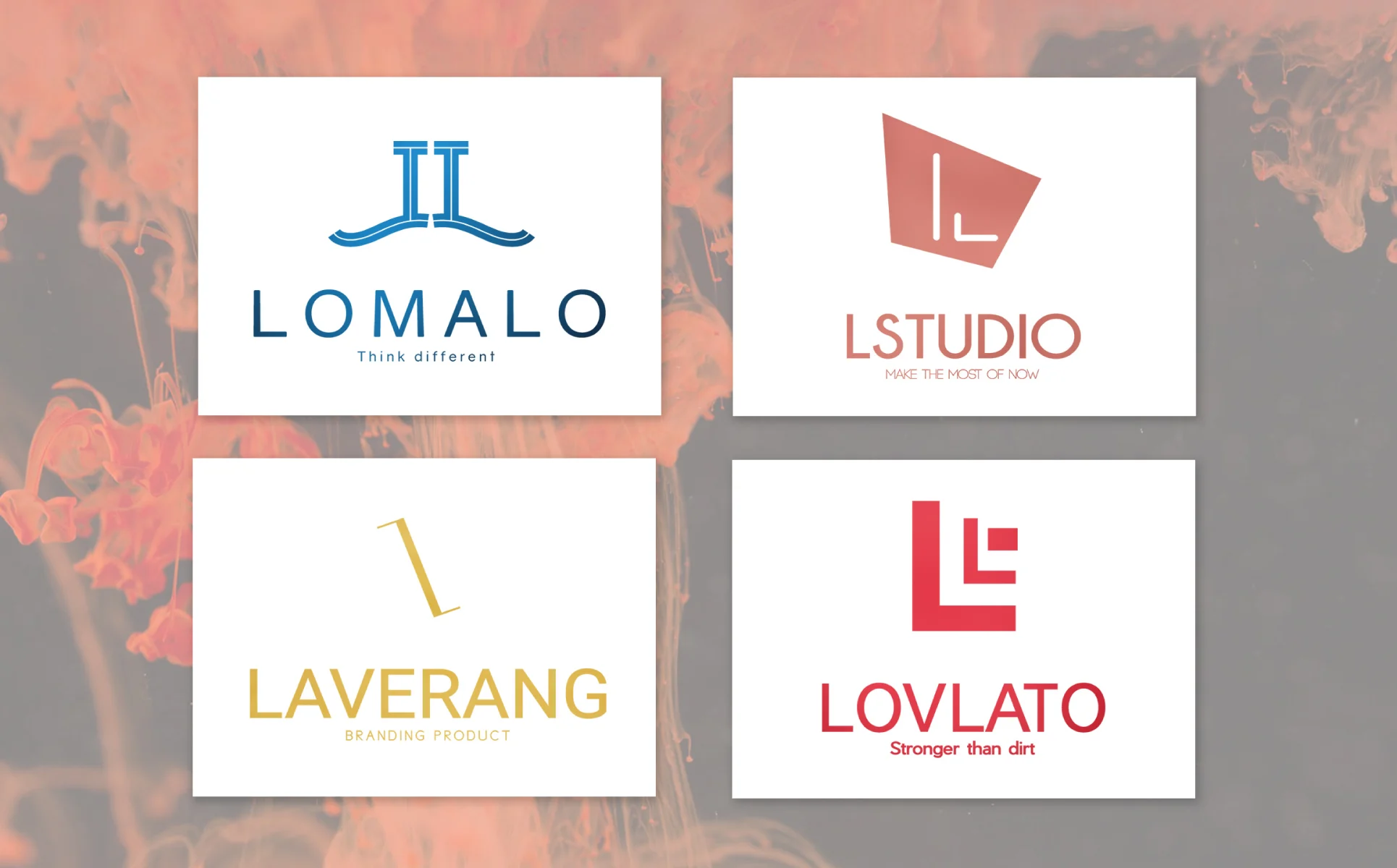 Creative letter logo designs.
