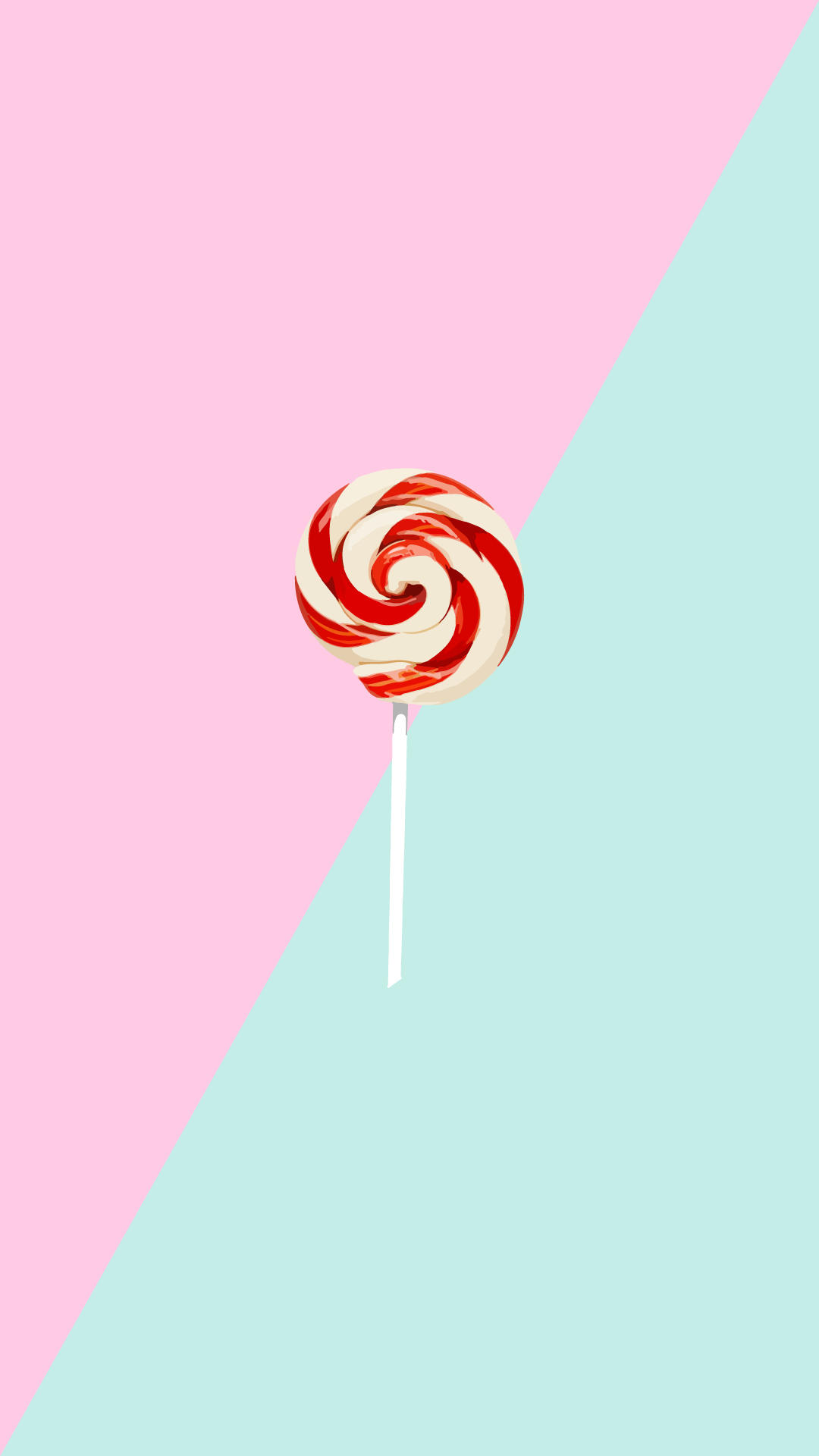 candy minimal lollipop