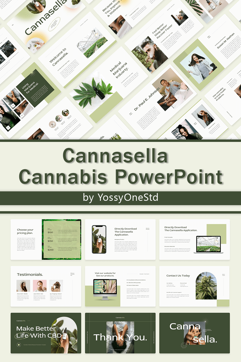 cannasella cannabis powerpoint pinterest
