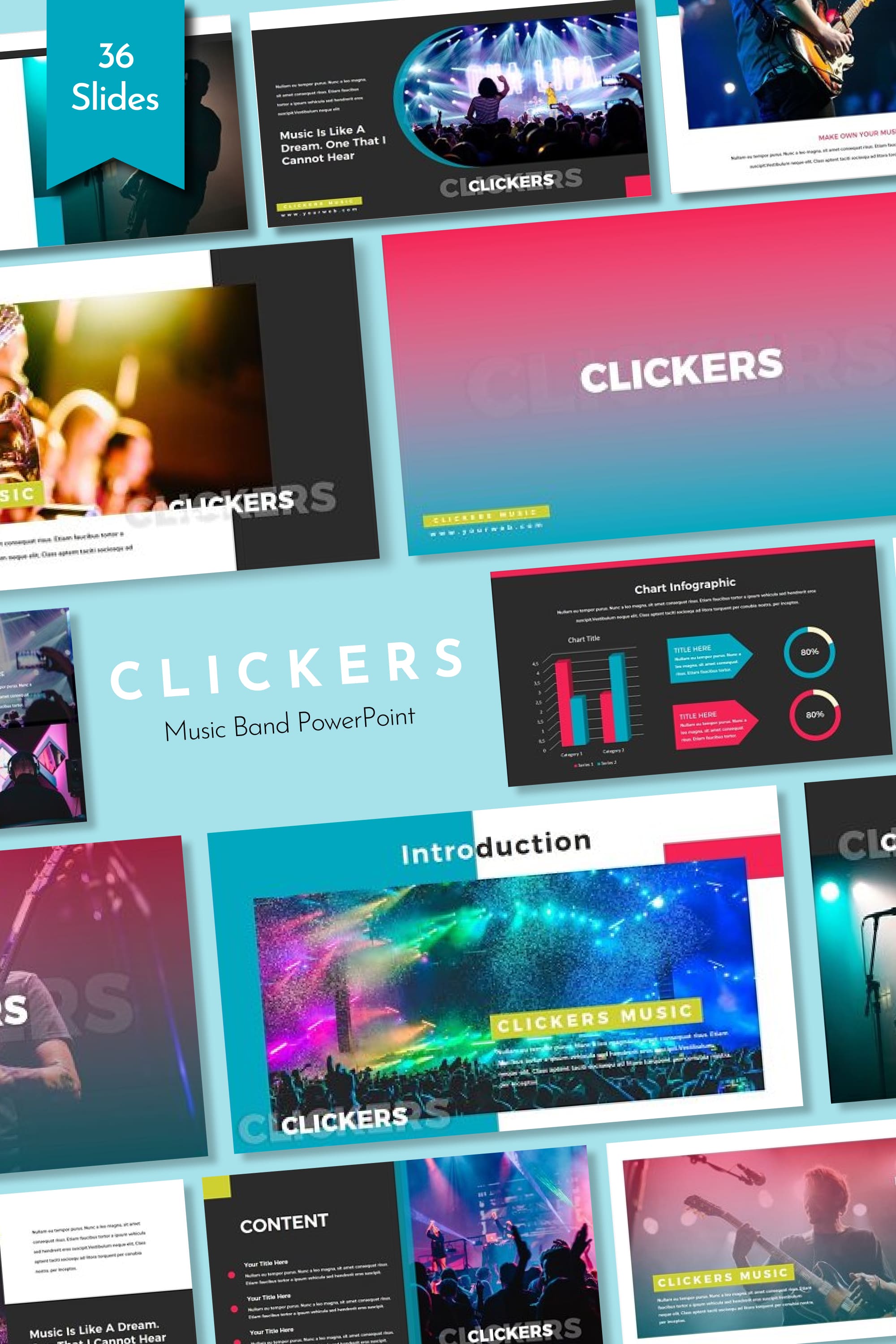 clickers music band powerpoint pinterest