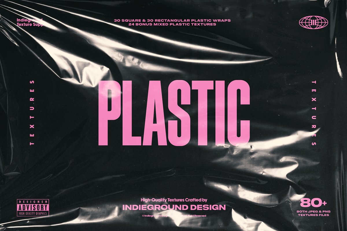 Cover image of Plastic Textures.