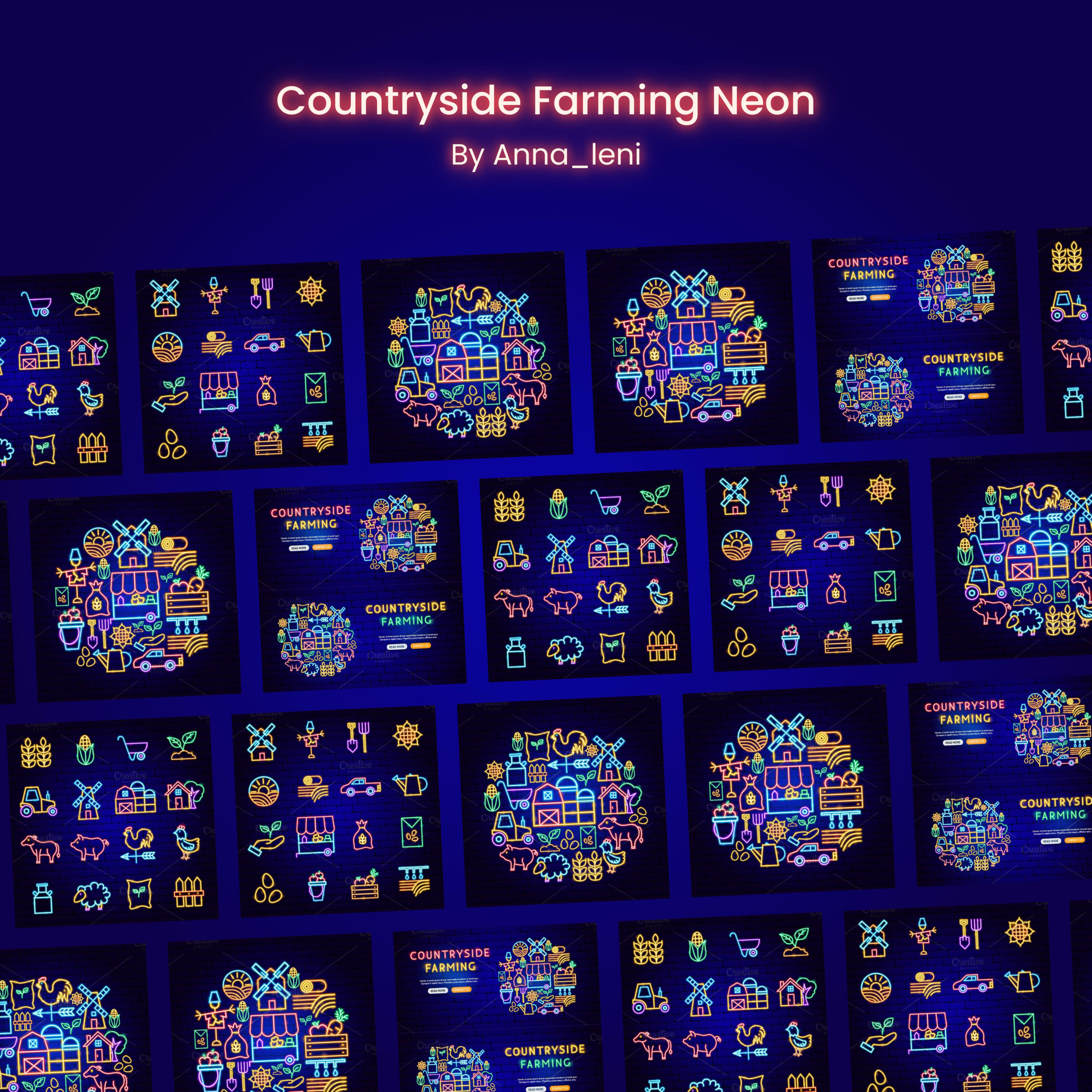 Countryside Farming Neon.