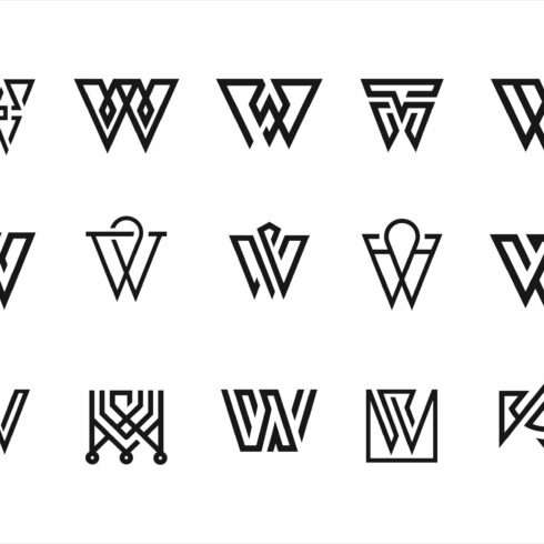 Letter W Logo Bundle | Master Bundles