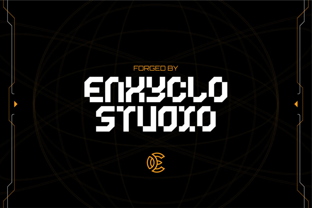 CYKLONE - Futuristic Display Font - MasterBundles