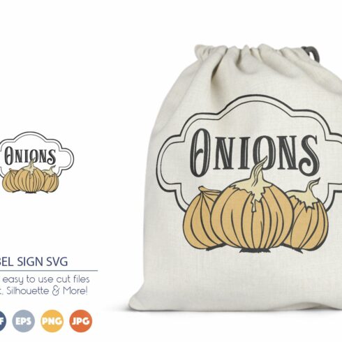 Onions SVG | Kitchen SVG | Sign Label SVG | Master Bundles