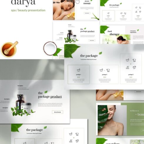 Darya - Beauty Powerpoint Template | Master Bundles