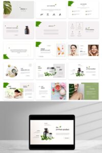 Darya - Beauty Powerpoint Template – MasterBundles