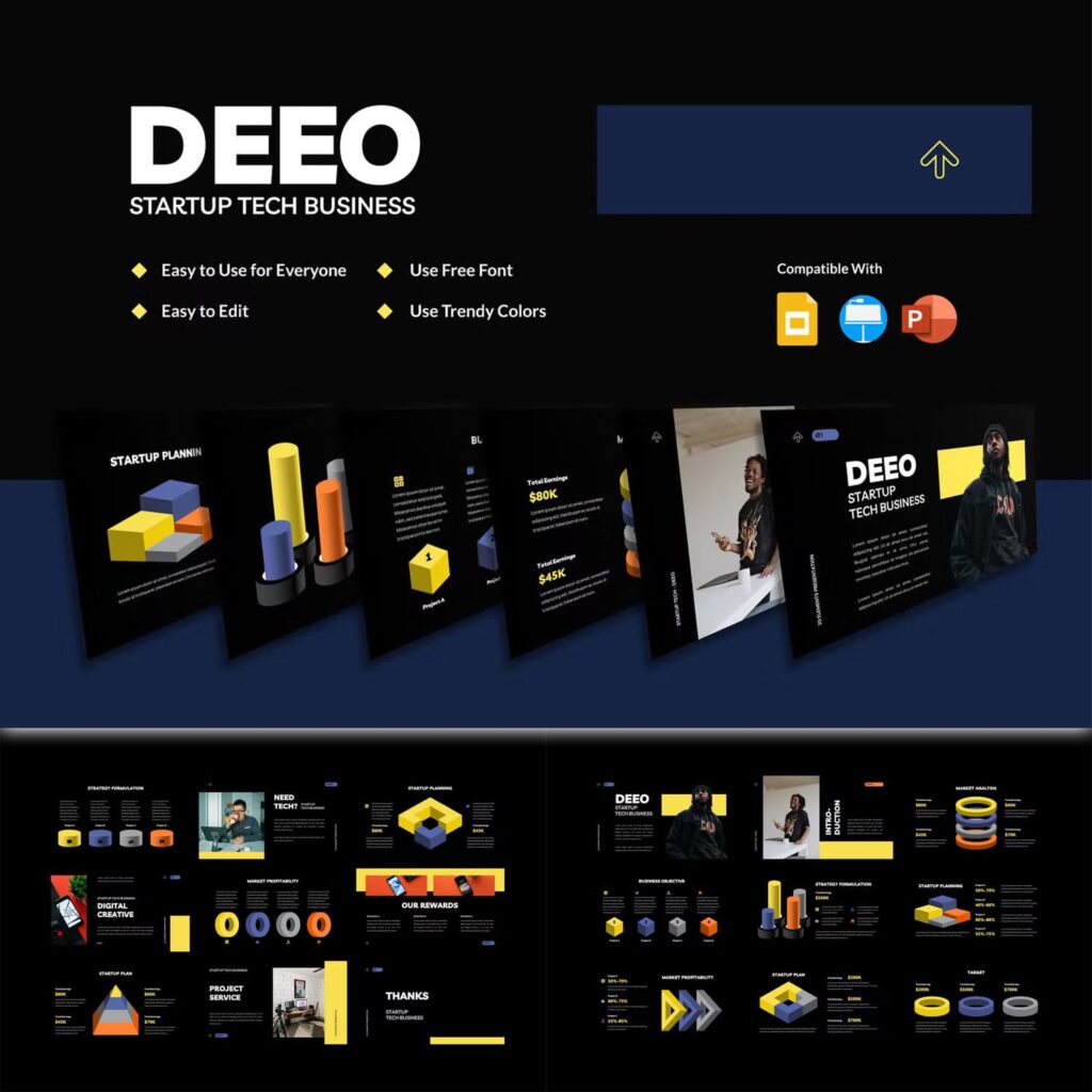 3D Infographics For Keynote Presentation – MasterBundles