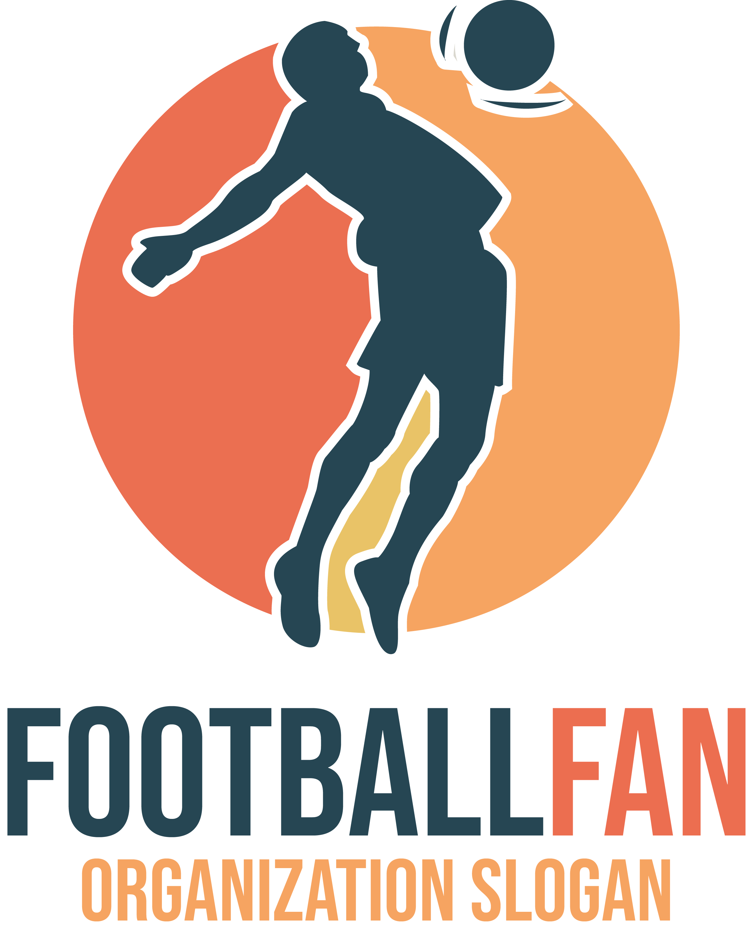 10 Football Fan Logos.