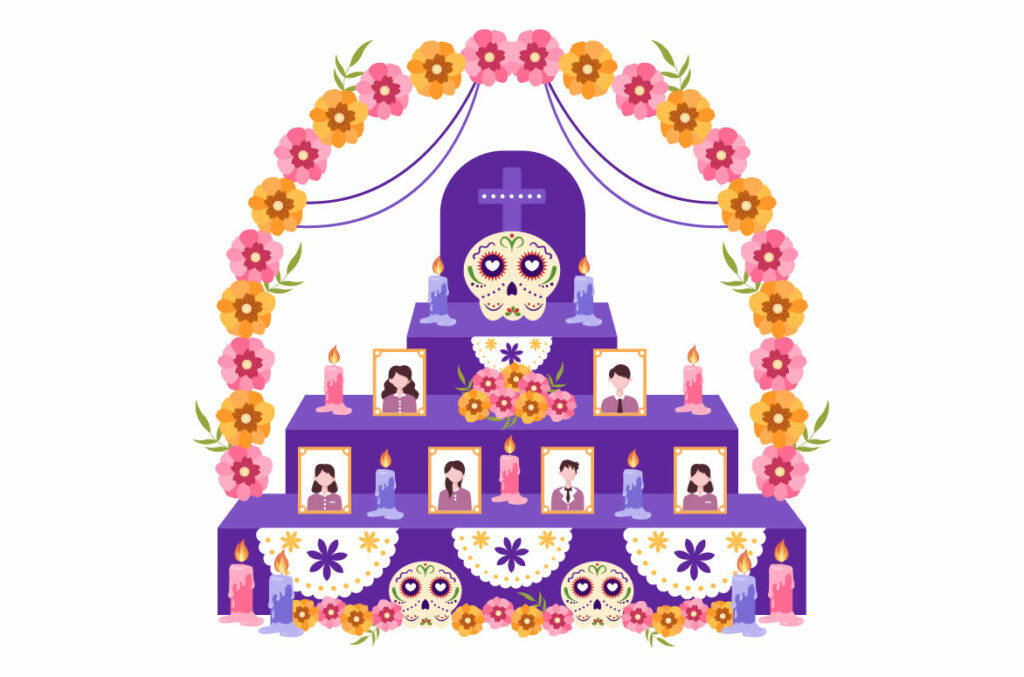 10 Dia De Los Muertos Or Day Of The Dead Illustration - Masterbundles