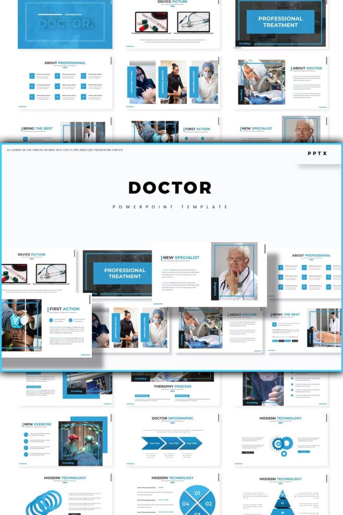 Doctor - Powerpoint Template – MasterBundles