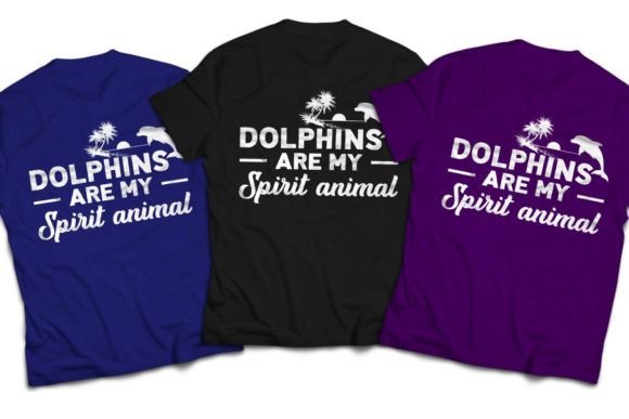 dolphins are my spirit animal t shirt graphics 32207360 3 580x387 1