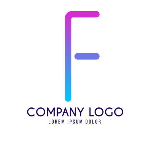 Creative F Letter Logo Design cover image.