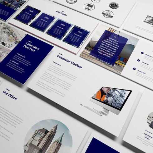 Oil and Gas Powerpoint Template | Master Bundles