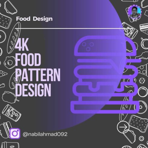 Food Patterns Designs For Your Business cover image.