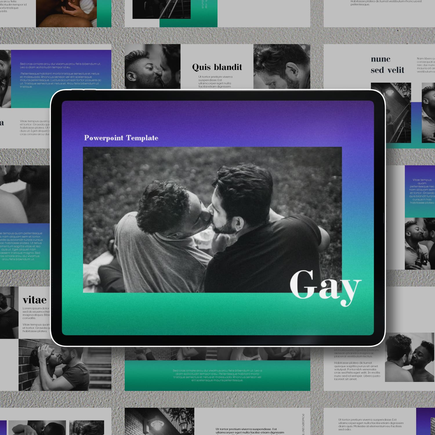 Gay powerpoint template.