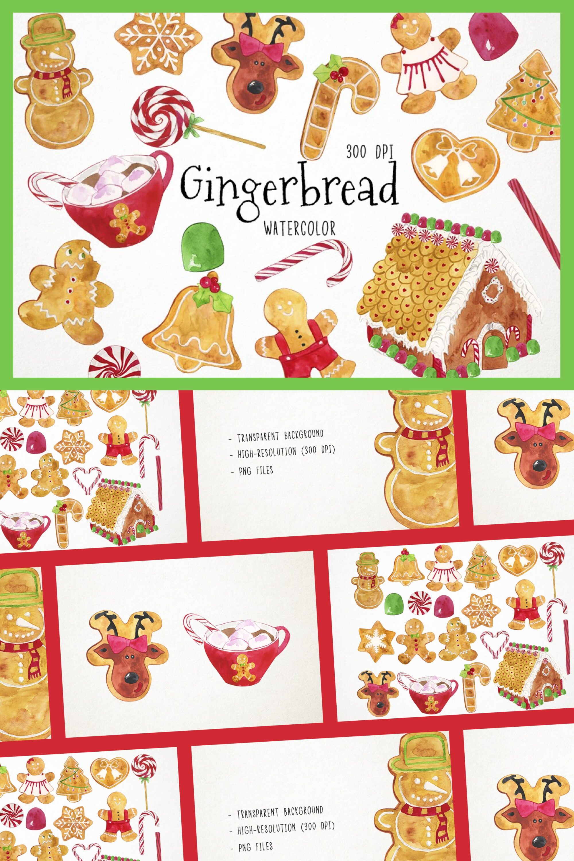 gingerbread clipart 03