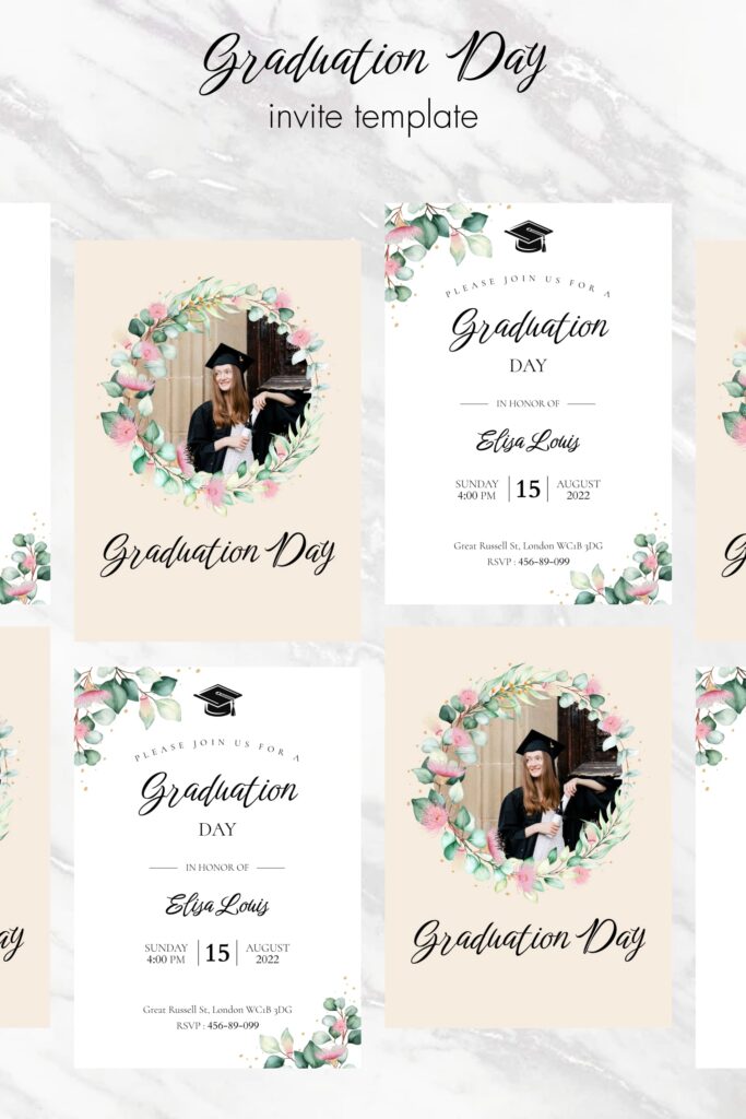 Graduation Day Invite Template – MasterBundles