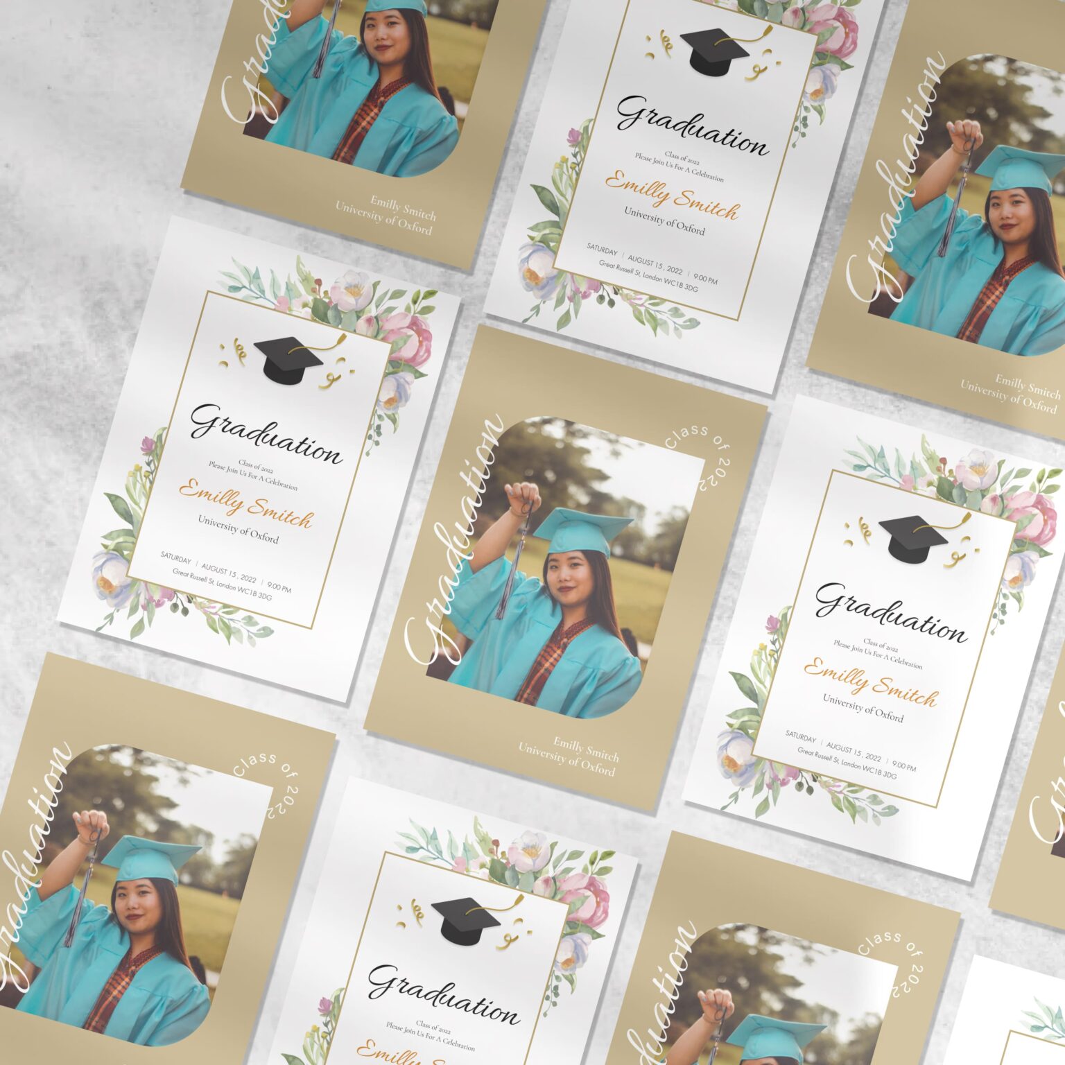 Graduation Invite Template Figma Masterbundles 8621