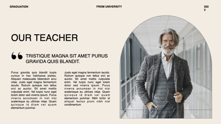 Graduation Powerpoint Template – MasterBundles