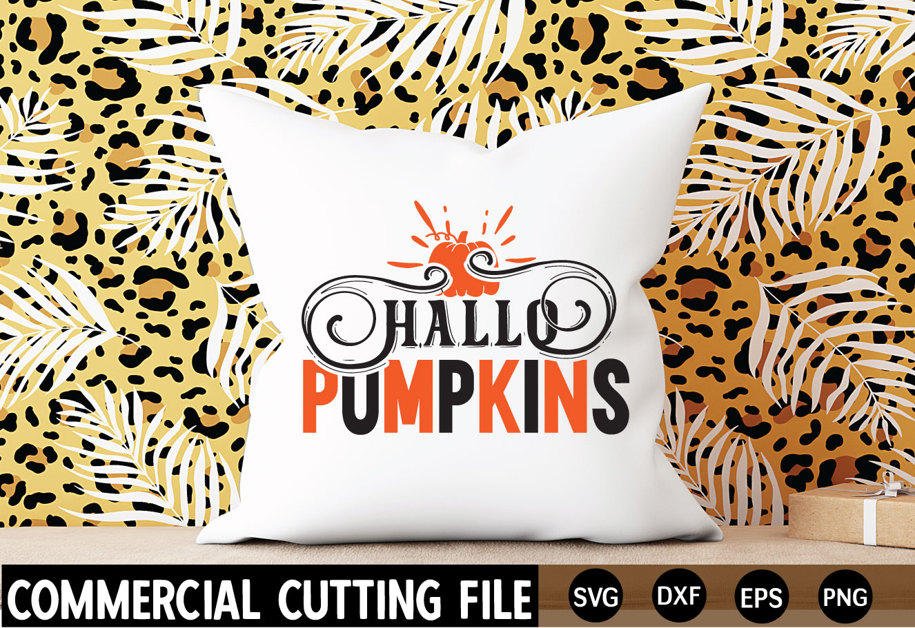 hallo pumpkin Pumpkin SVG Design Bundle