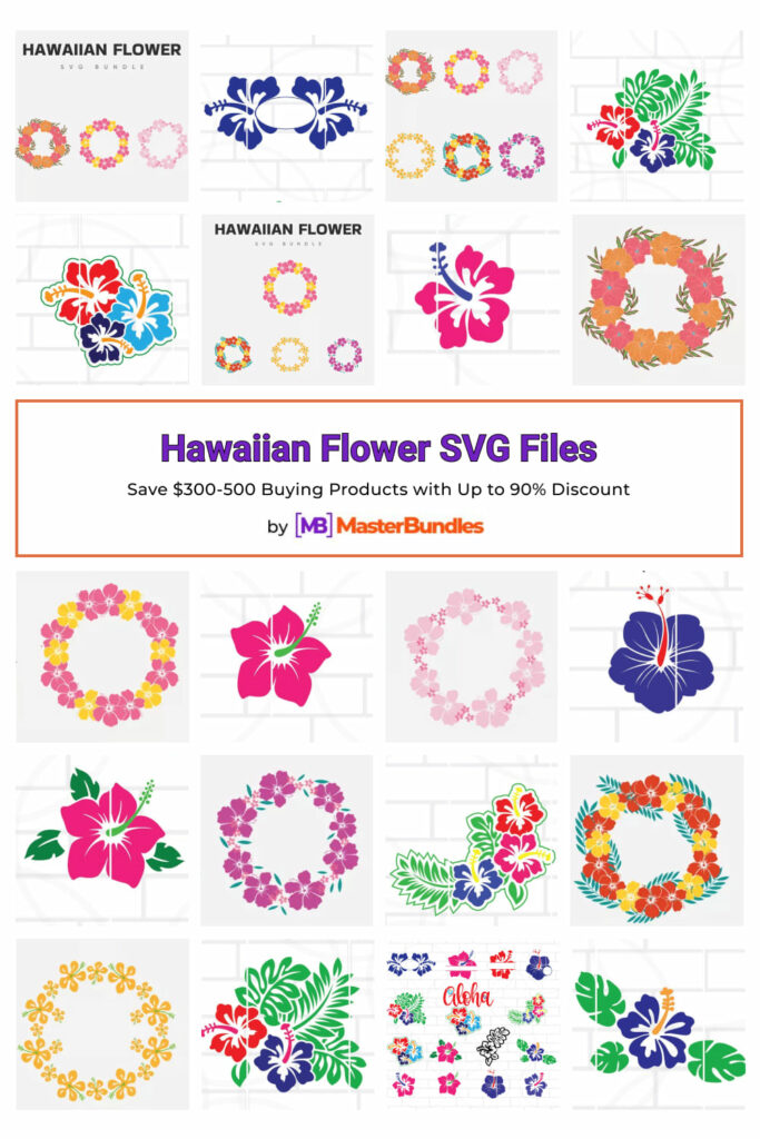 8+ Hawaiian Flower SVG Files for 2025 - MasterBundles