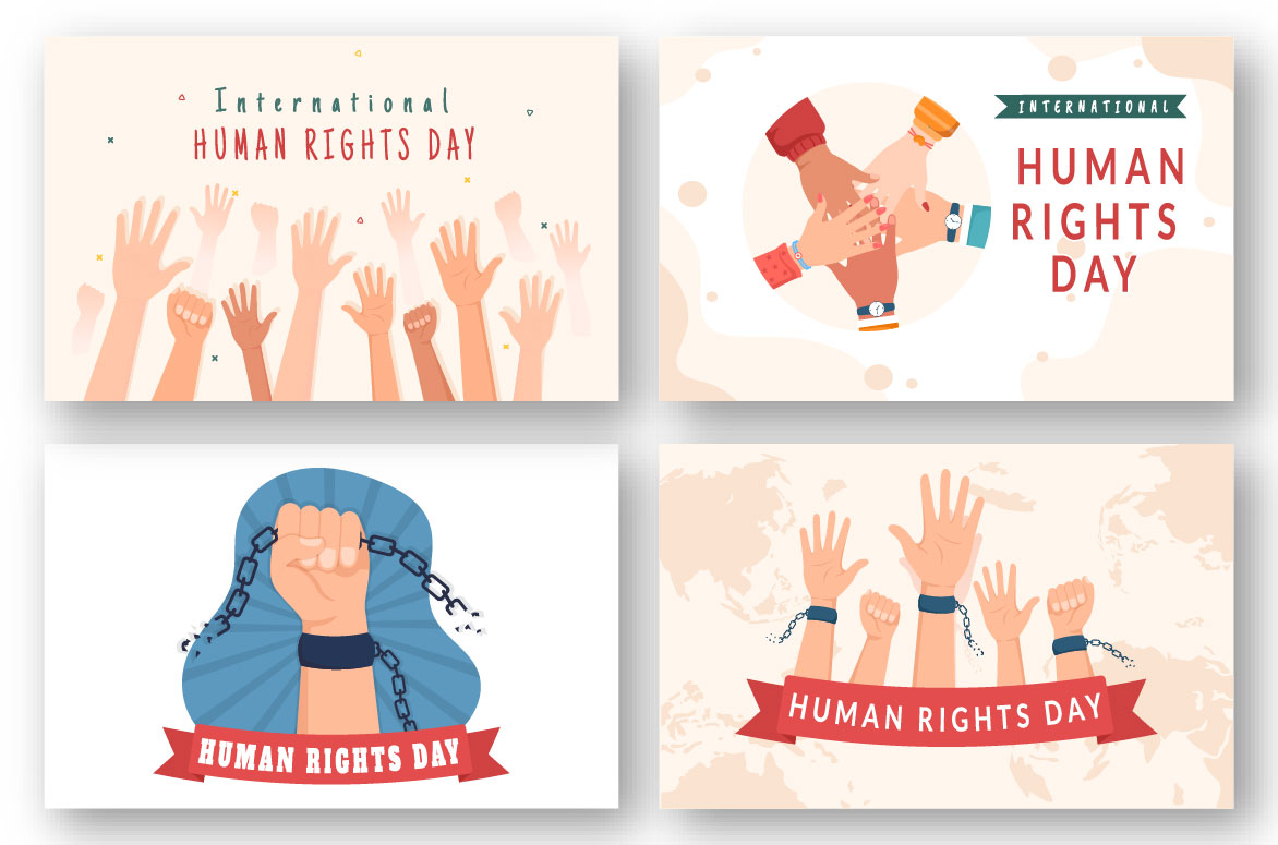 12 Human Rights Day Illustration.