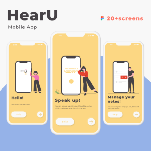 HearU iOS Service App Cover Image.