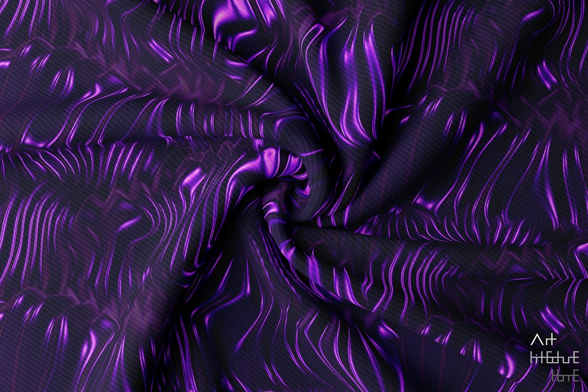 Fabric pattern in purple color.