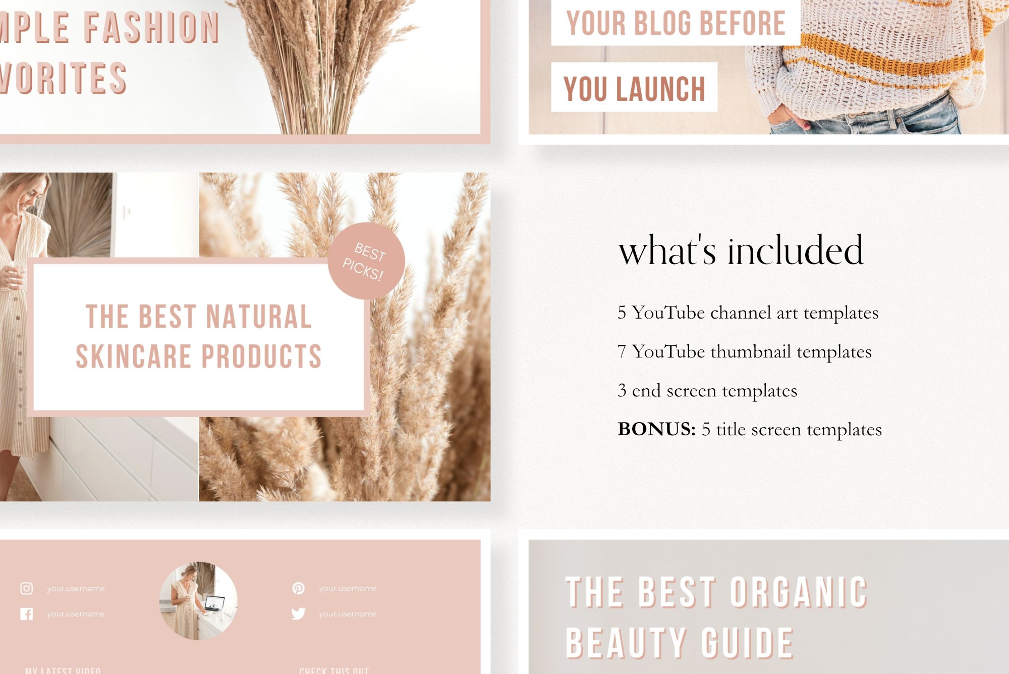 So cool pastel template with light pink sections.