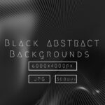 Black Abstract Backgrounds cover image.