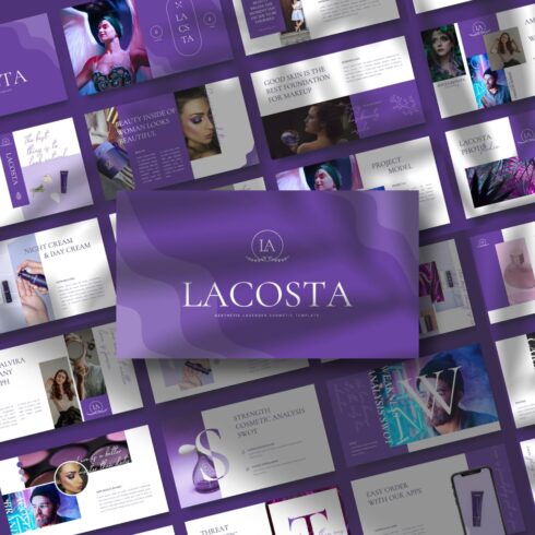 LACOSTA- Aesthetic Lavender Template.