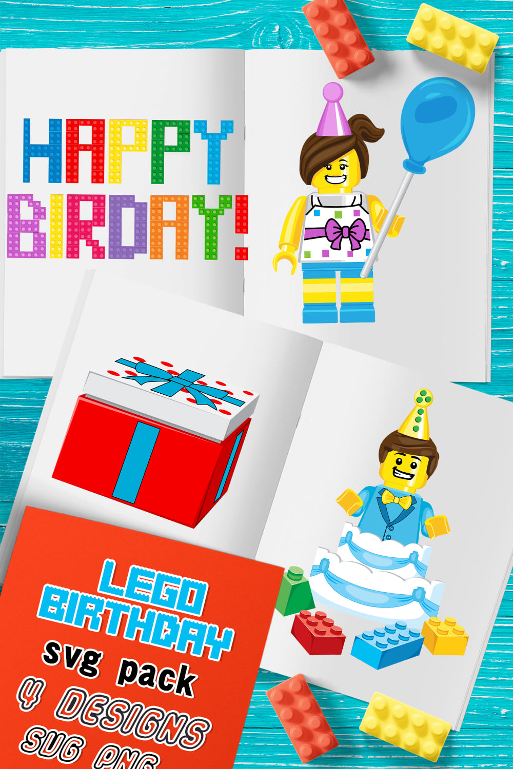 Lego birthday svg - pinterest image preview.