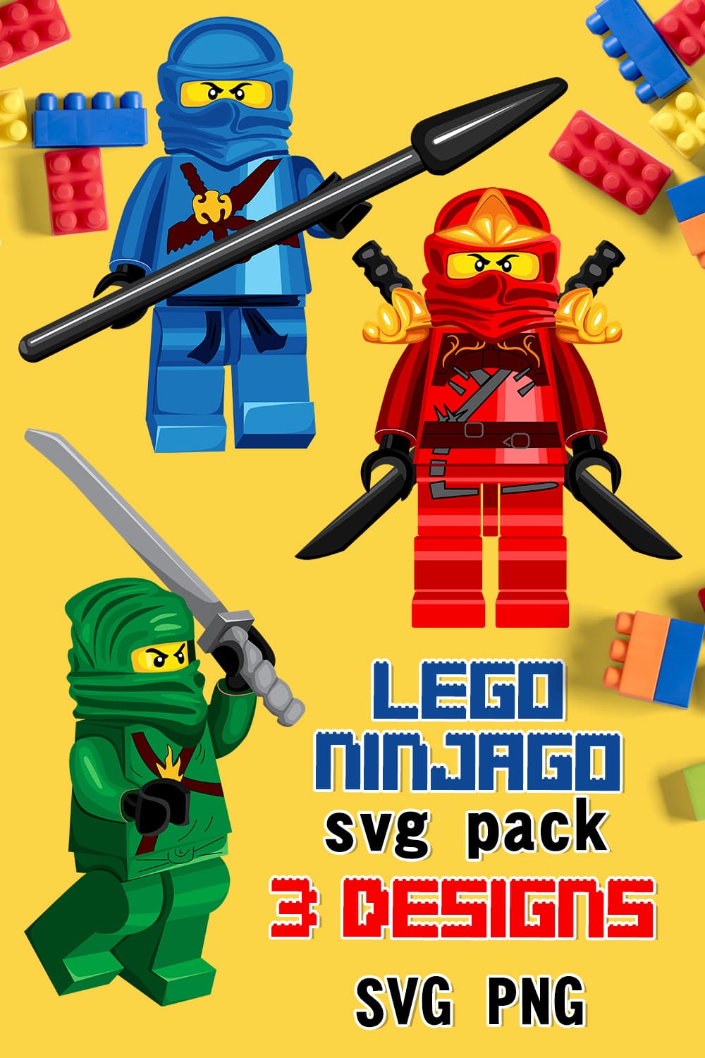 Lego ninjago svg - pinterest image preview.