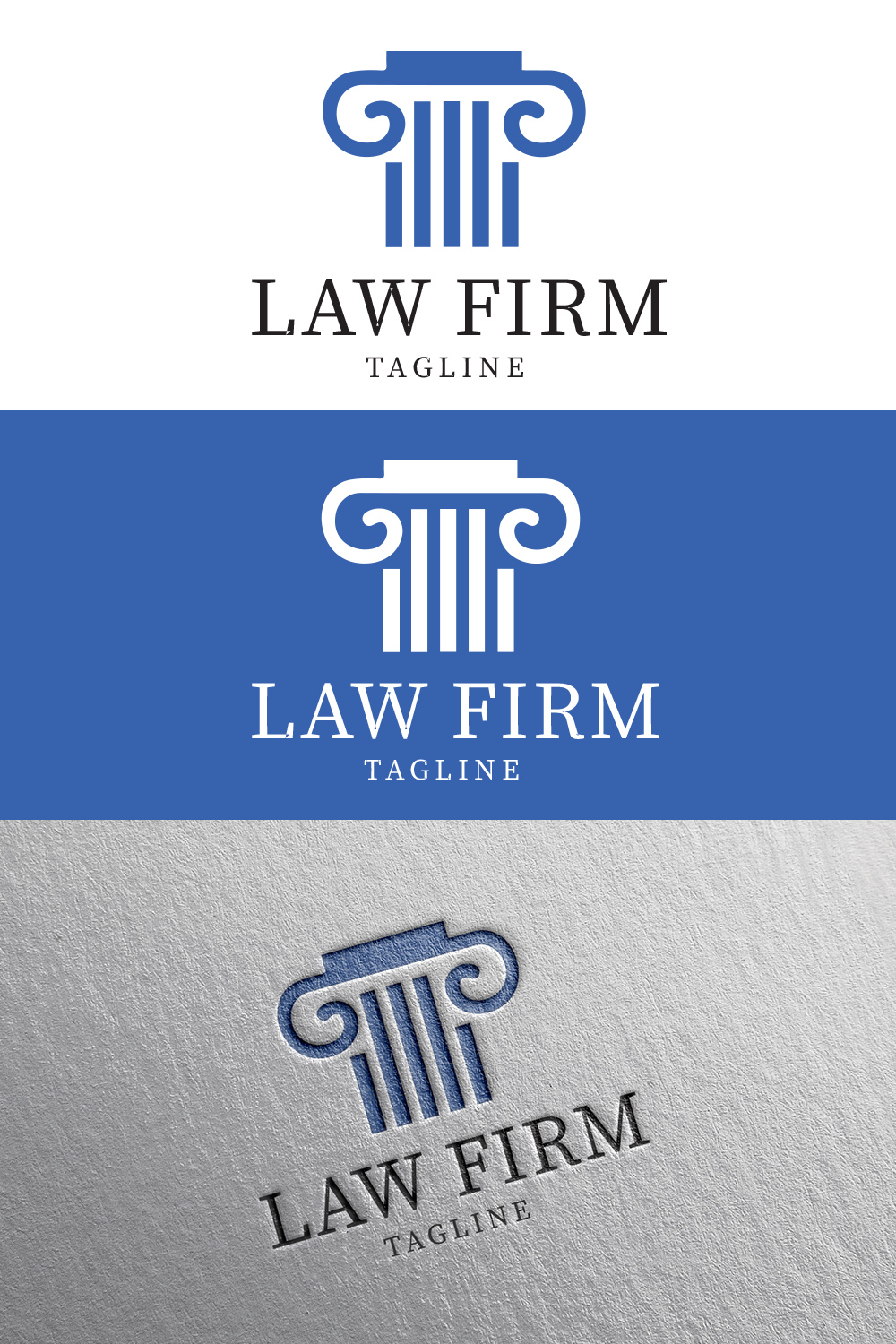 Law Firm Logo pinterest image.