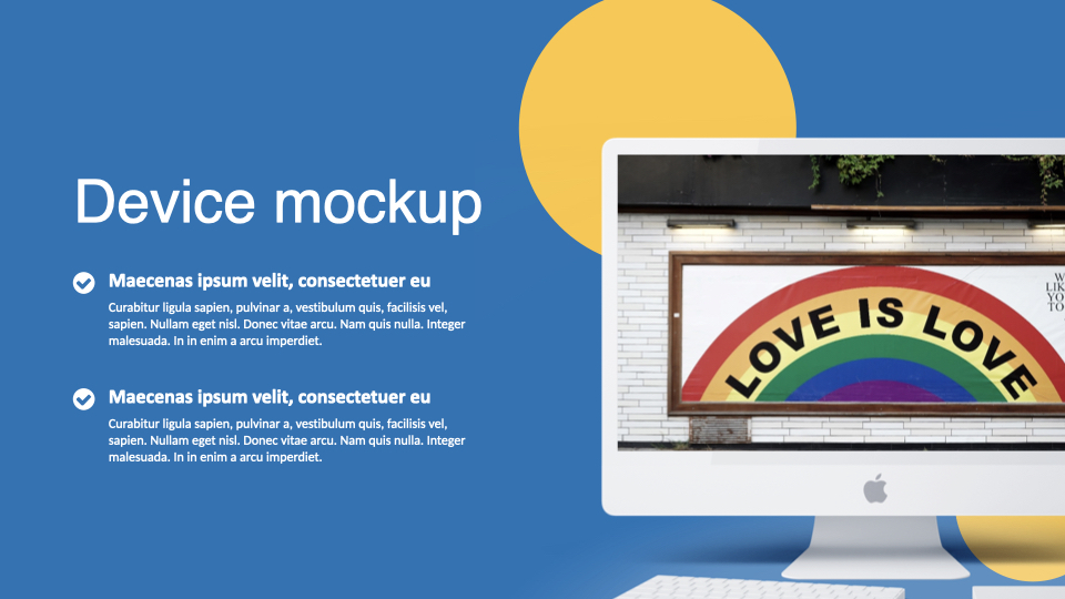 LGBT Powerpoint Template - desktop.