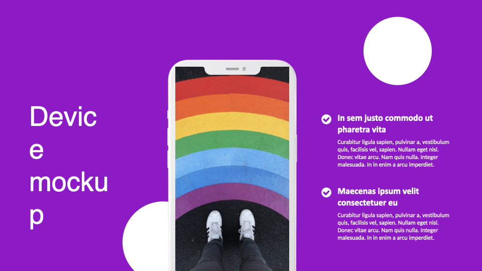 LGBT Powerpoint Template - mobile.