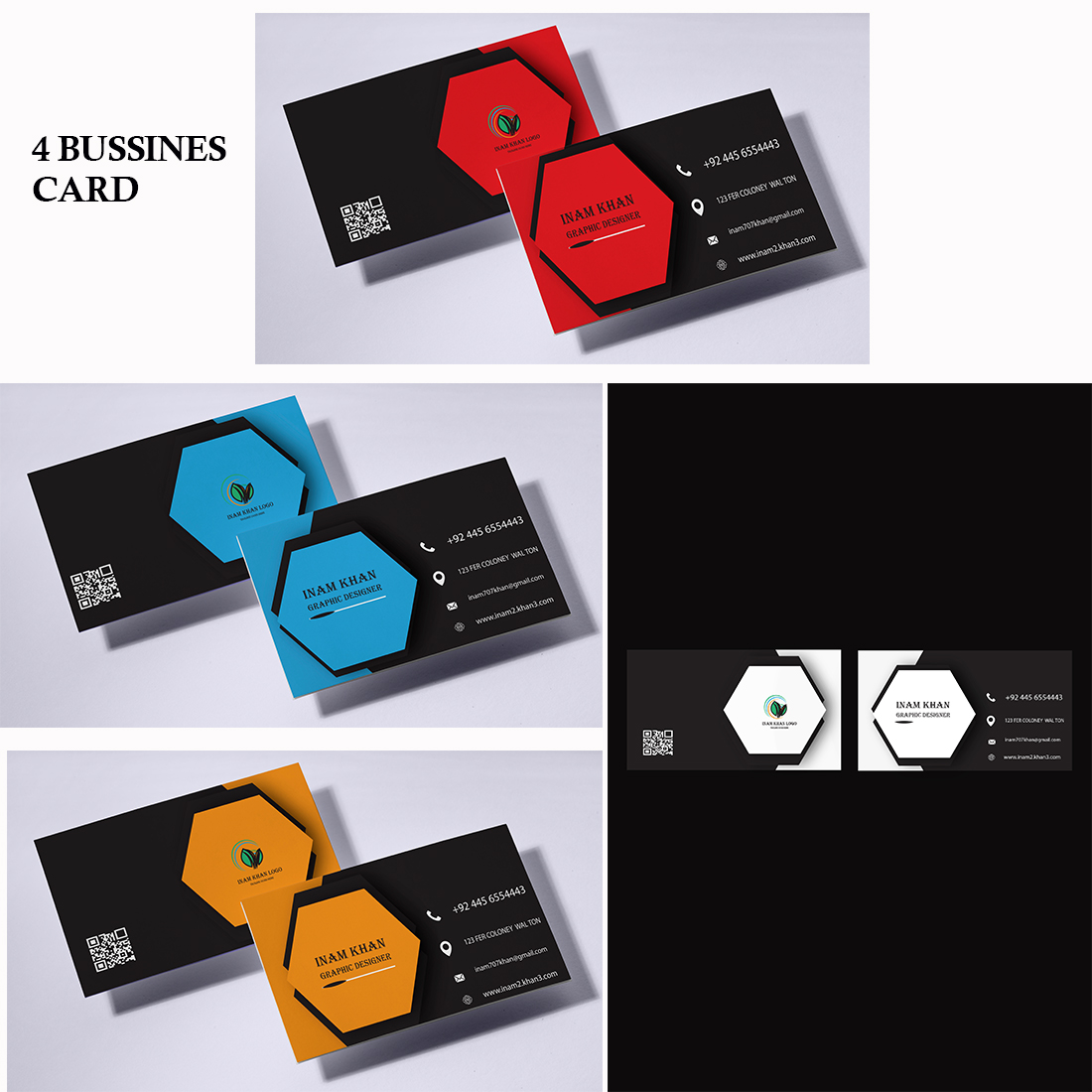 main previwe Business Card template