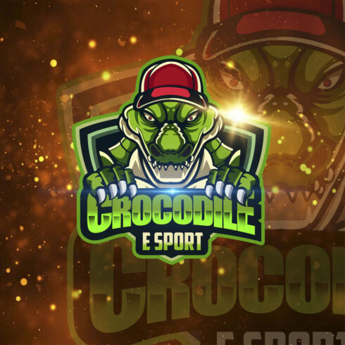 Crocodile Mascot Logo cover image.