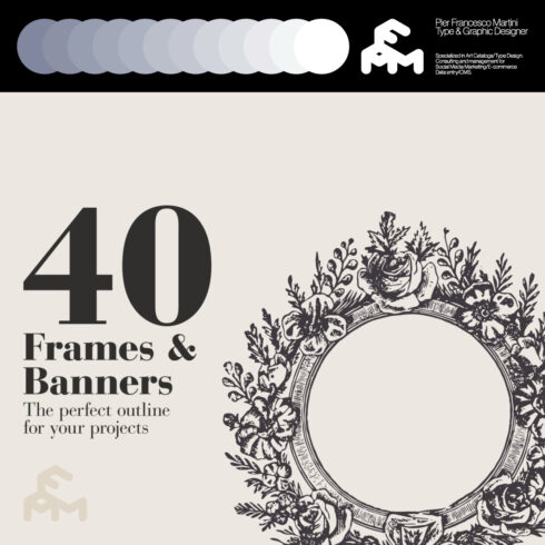 40 Frames & Banners cover image.