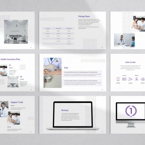 Health Insurance PowerPoint Template | Master Bundles