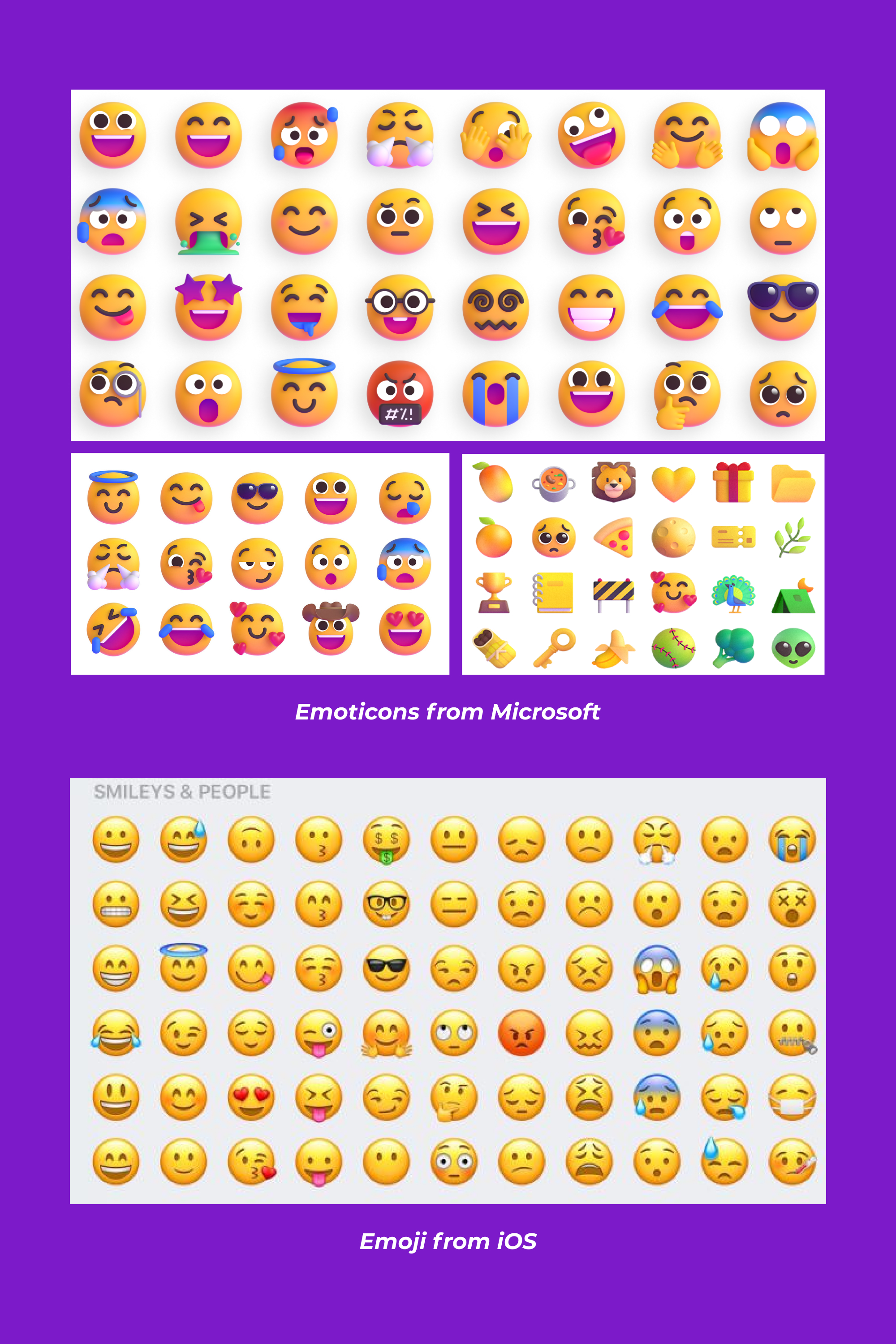 Microsoft emoji image on white background.