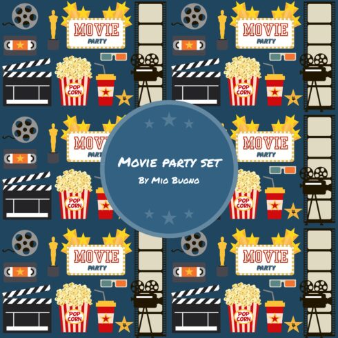 Movie party set.